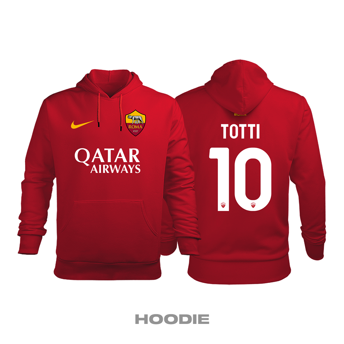 Roma: Home Edition 2020/2021 Kapüşonlu Hoodie 4XL