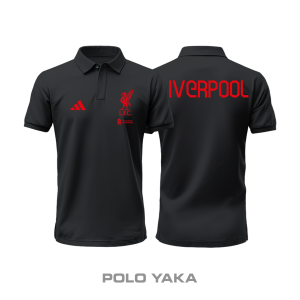 Liverpool: Club Culture Series - Black Edition Polo Yaka