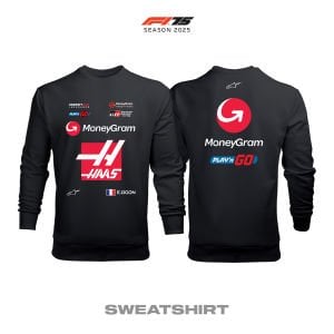 Haas F1 Team: VF-25 Black Edition 2025 Sweatshirt