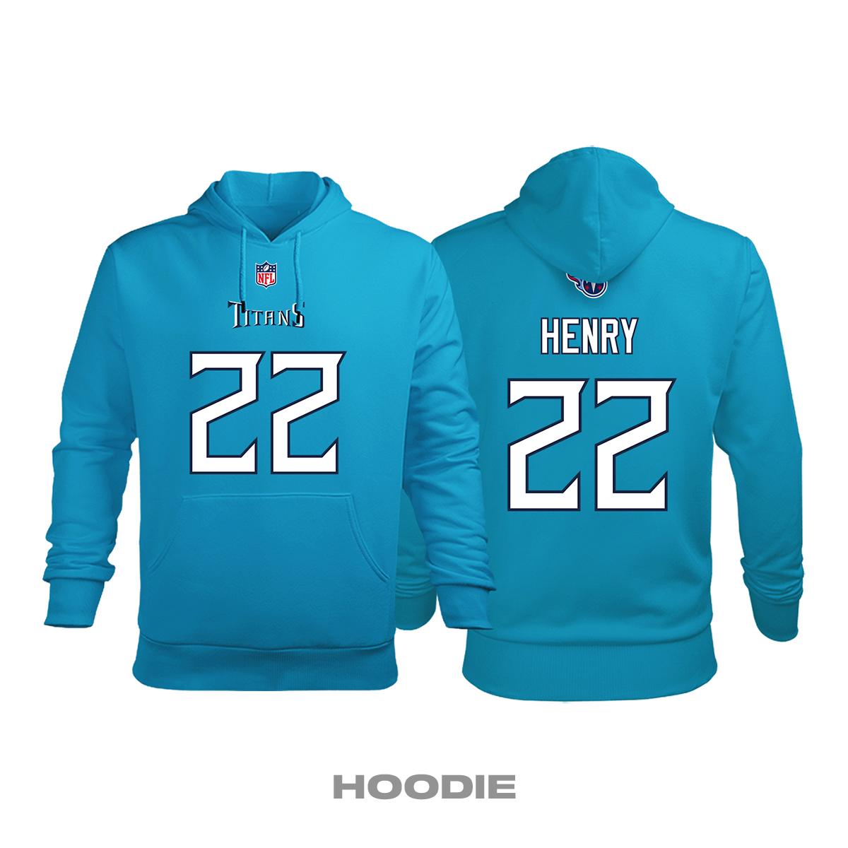 Tennessee Titans: Alternate Edition 2020/2021 Kapüşonlu Hoodie XL