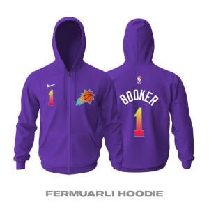 Phoenix Suns: City Edition 2023/2024 Fermuarlı Hoodie