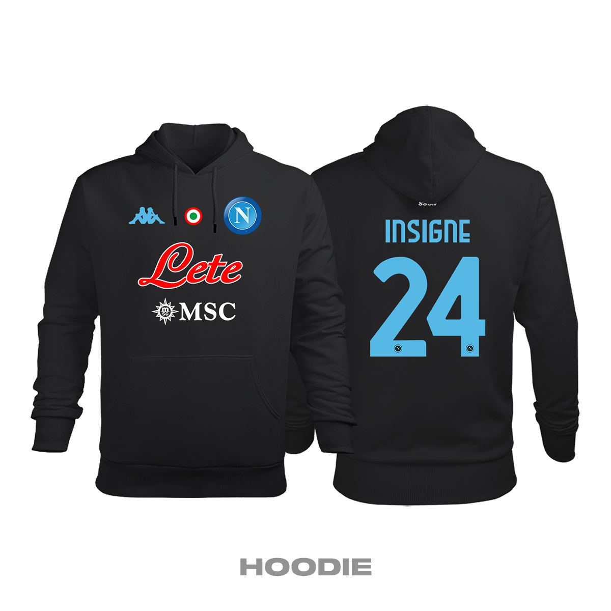 Napoli: Third Edition 2020/2021 Kapüşonlu Hoodie