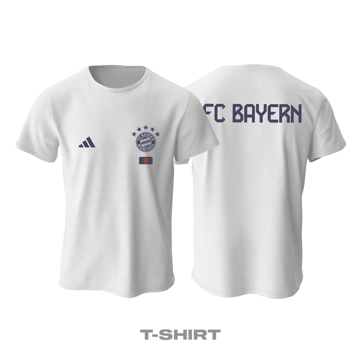 FC Bayern: Club Culture Series - White Edition Tişört