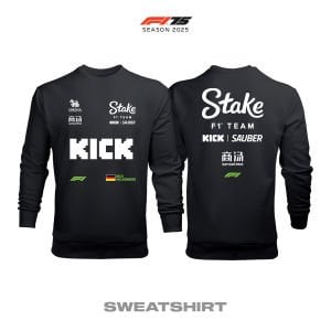 Stake F1 Team: Kick Sauber C45 Black Edition 2025 Sweatshirt
