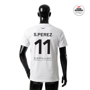 Cadillac F1 Team: White Crew Edition 2026 Tişört