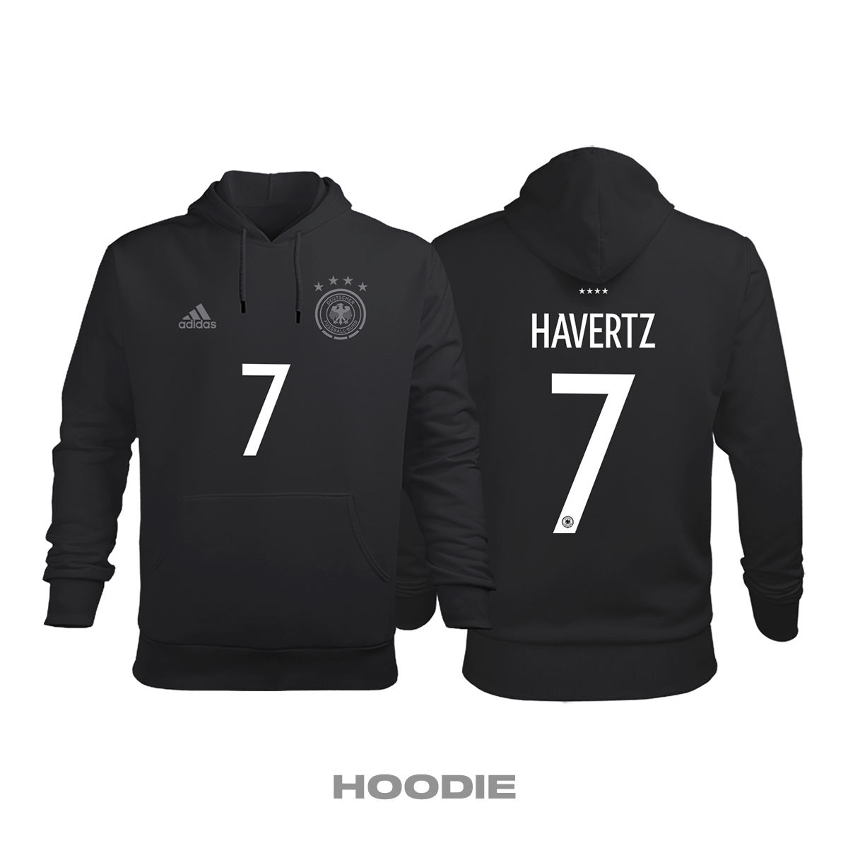 Almanya: Away Edition 2019/2020 Kapüşonlu Hoodie