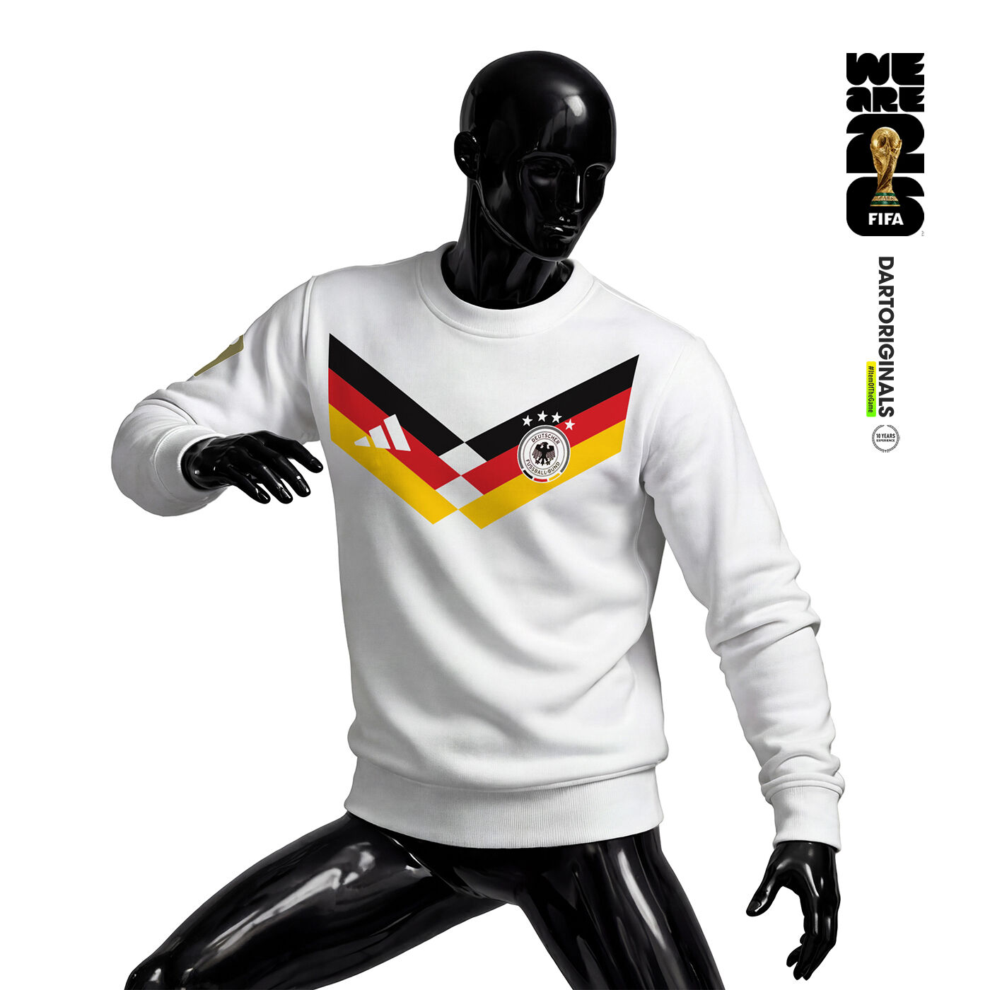 Germany: White Edition - FIFA World Cup™ 2026 Sweatshirt