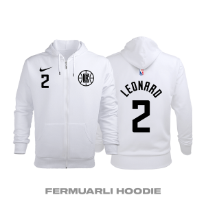 Los Angeles Clippers: City Edition 2019/2020 Fermuarlı Kapüşonlu Hoodie XS