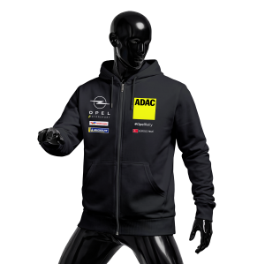 Opel Motorsport: Black Edition #OpelRally 2026 Fermuarlı Hoodie