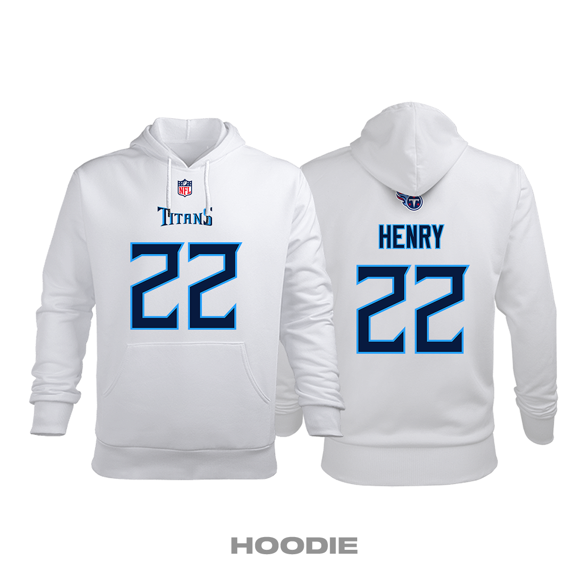 Tennessee Titans: Road Edition 2020/2021 Kapüşonlu Hoodie L