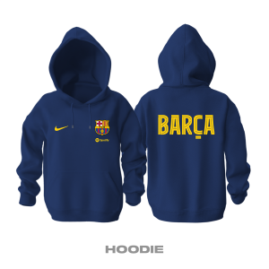 FC Barcelona: Club Culture Series - Navy Edition Kapüşonlu Hoodie