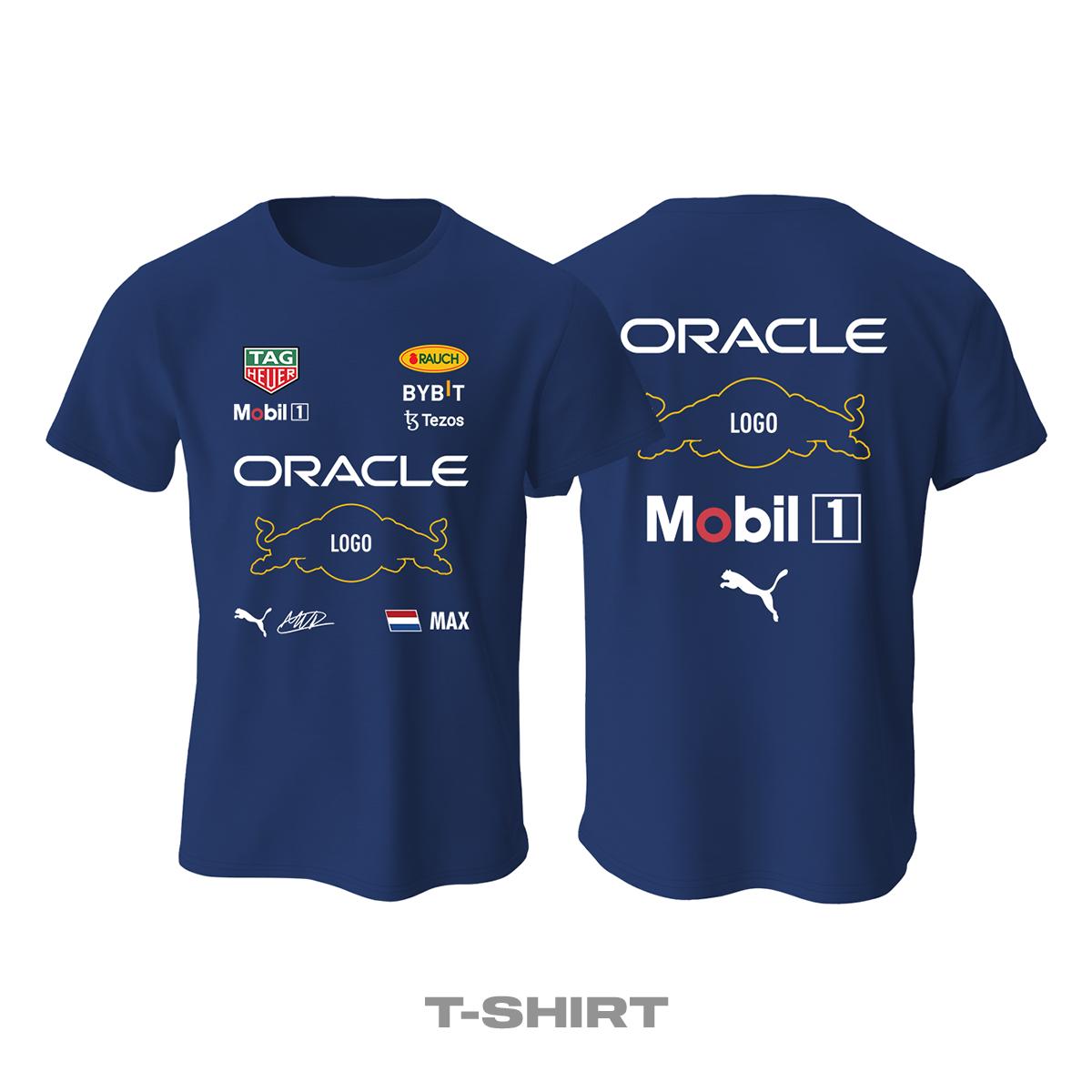 Oracle Racing: Navy Edition 2022 Tişört 4XL