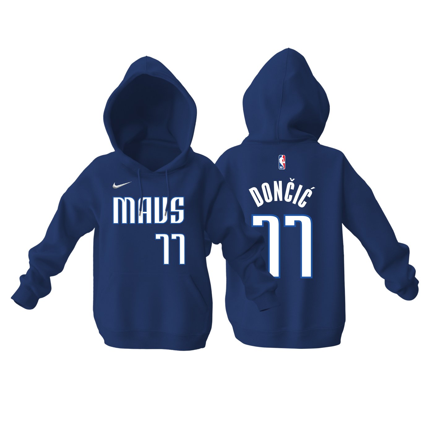 Dallas Mavericks: Earned Edition 2020/2021 Kapüşonlu Hoodie