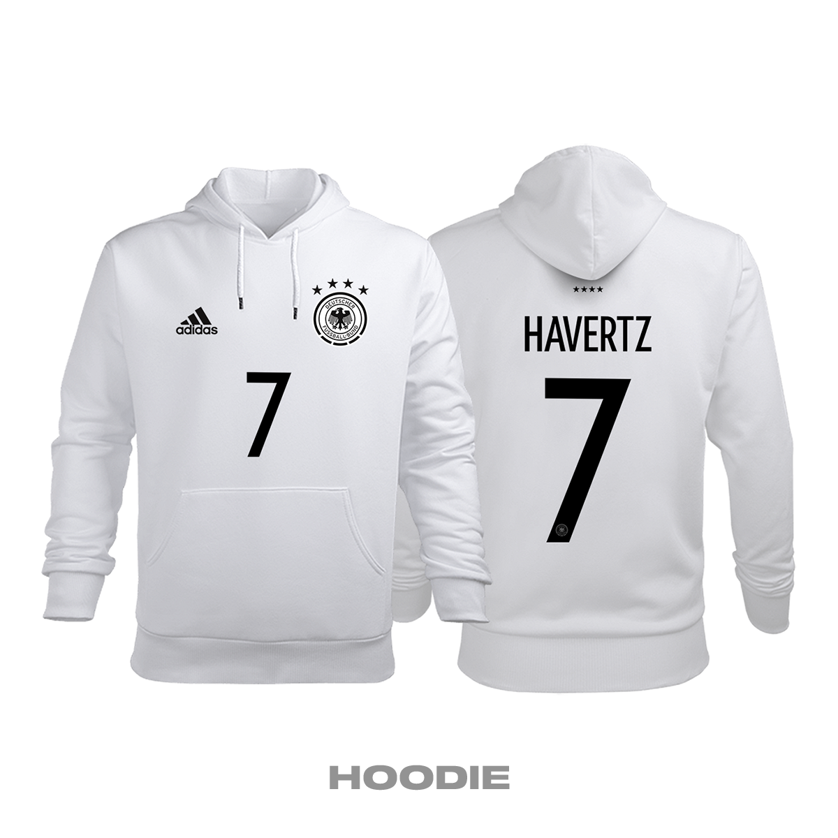 Almanya: Home Edition 2019/2020 Kapüşonlu Hoodie XS