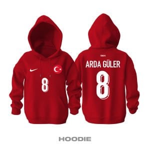 Türkiye: EURO 2024 Germany™ - Away Kapüşonlu Hoodie