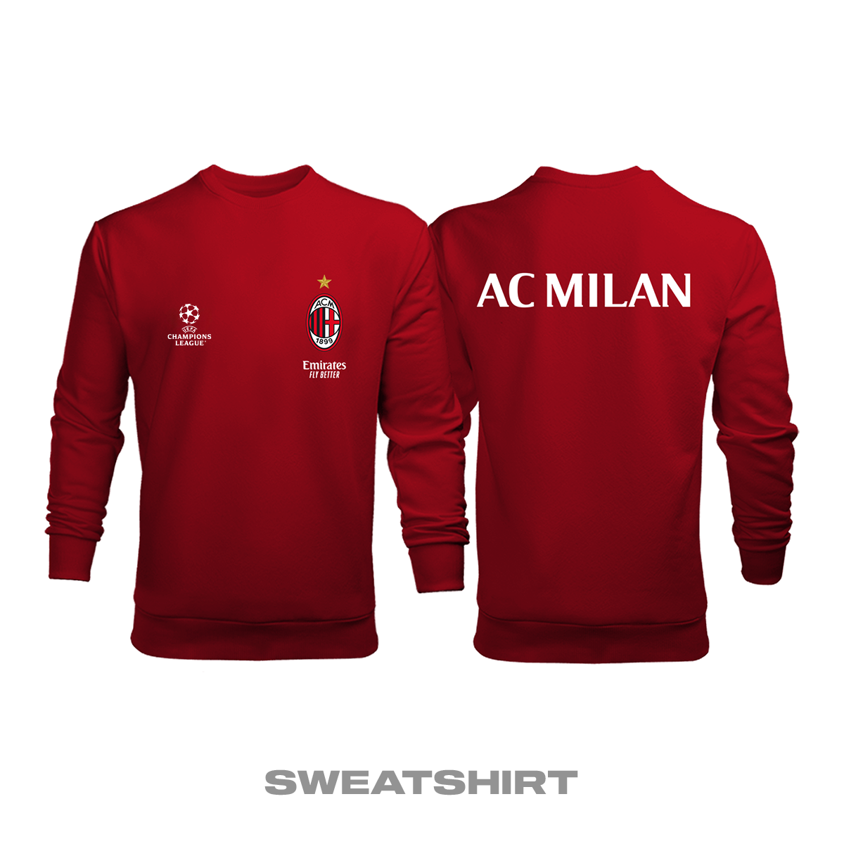 AC Milan: Club Culture Series - Red Edition Sweatshirt