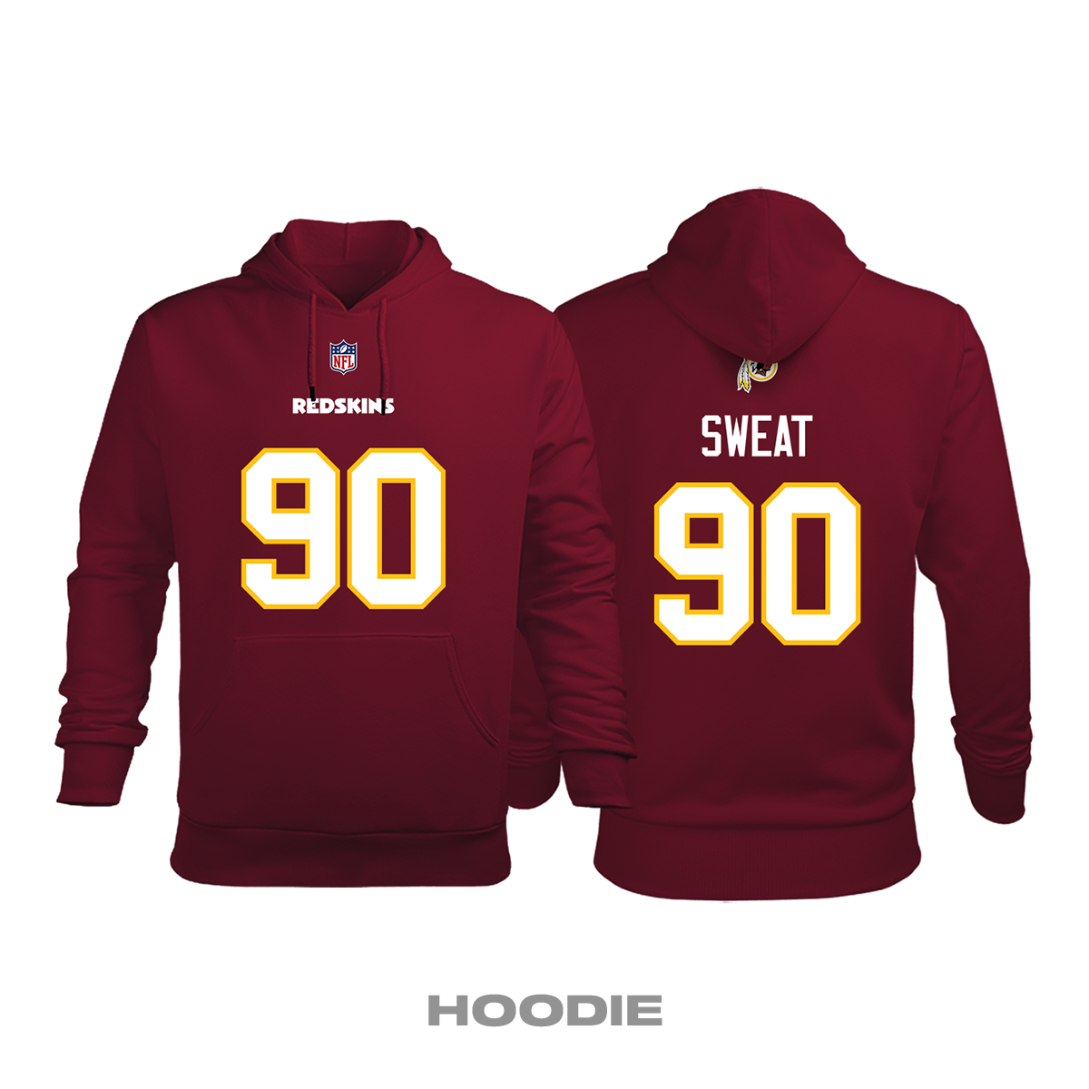 Washington Commanders: Home Edition 2020/2021 Kapüşonlu Hoodie 2XL