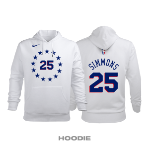 Philadelphia 76ers: City Edition 2018/2019 Kapüşonlu Hoodie 2XL