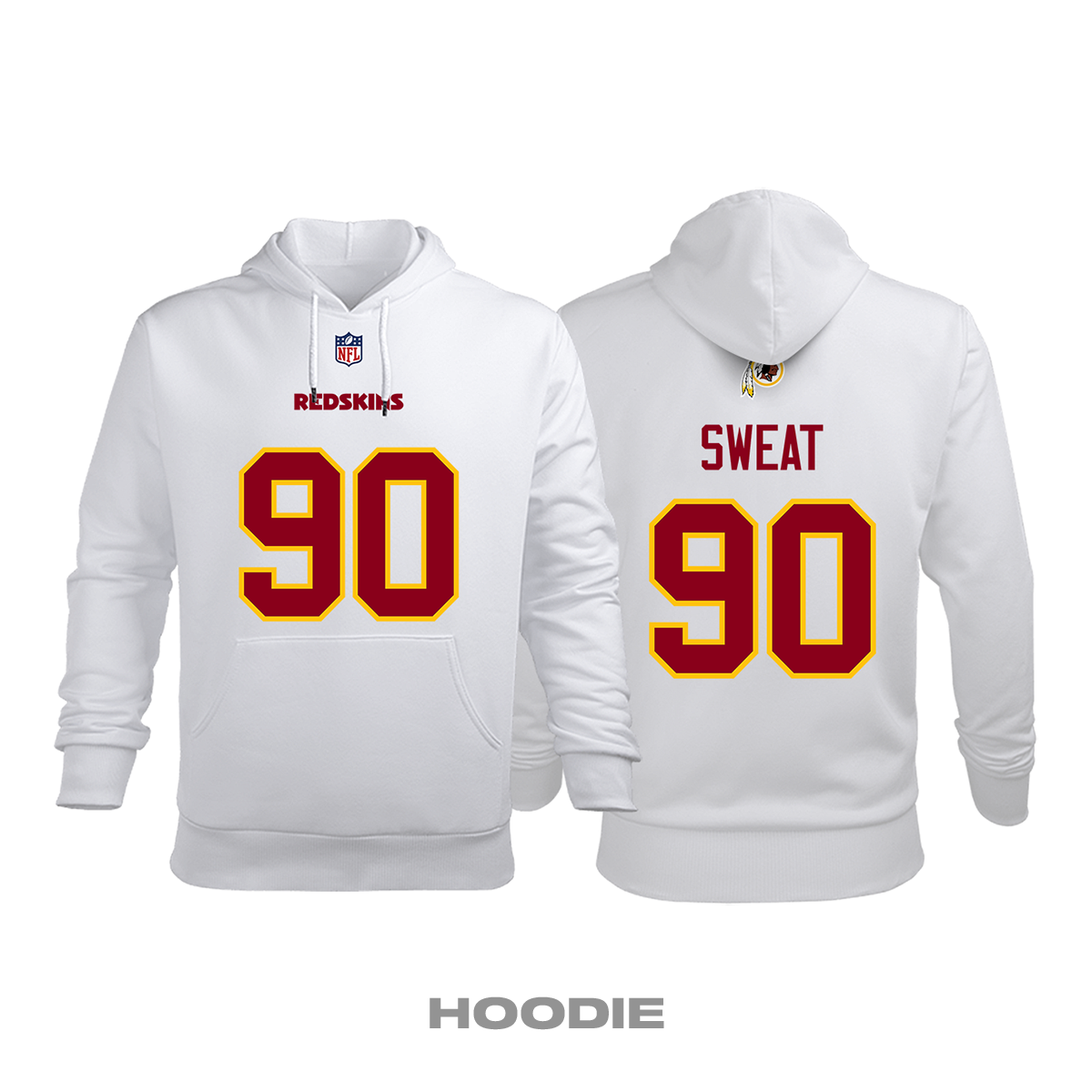 Washington Commanders: Road Edition 2020/2021 Kapüşonlu Hoodie M