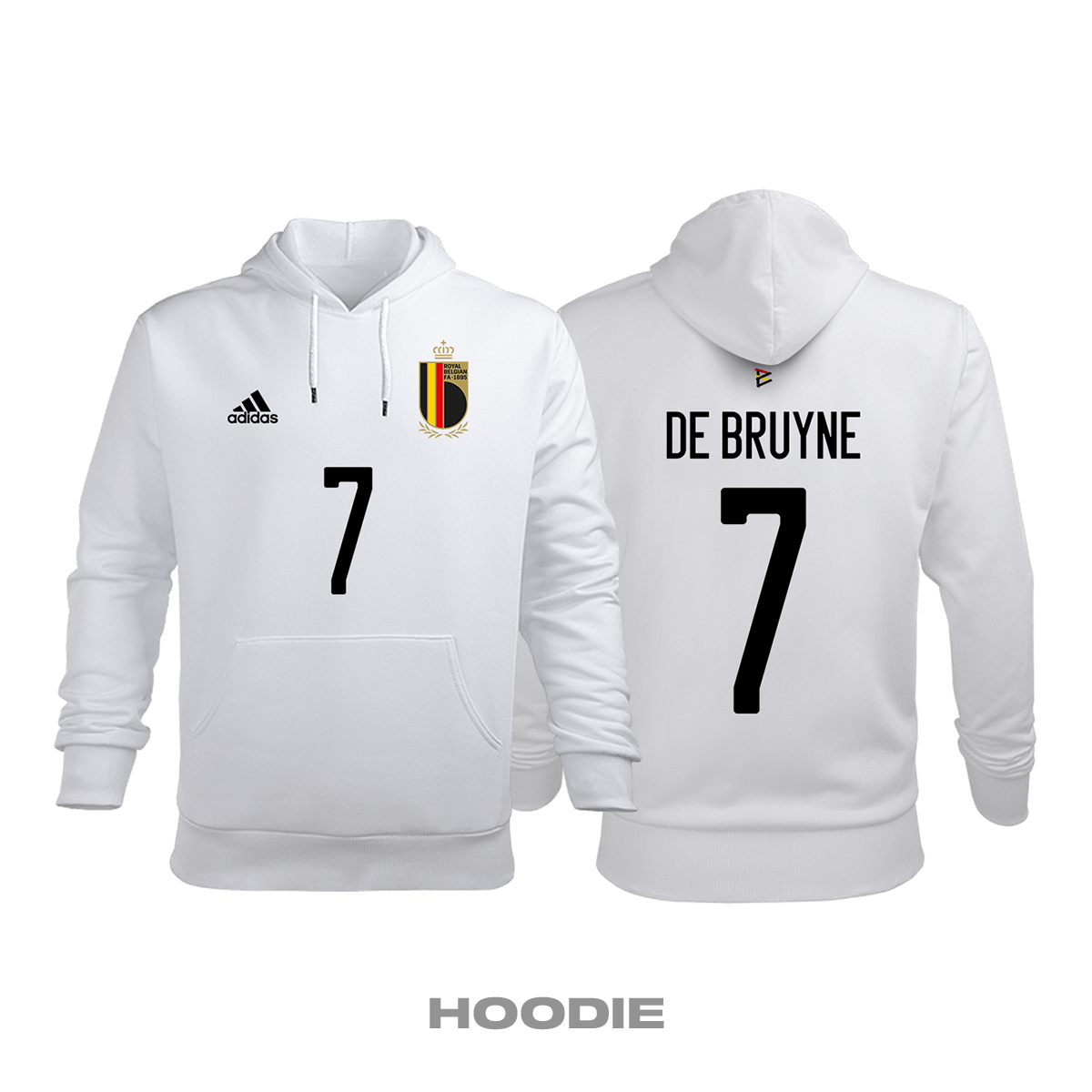 Belçika: Away Edition 2019/2020 Kapüşonlu Hoodie 4XL