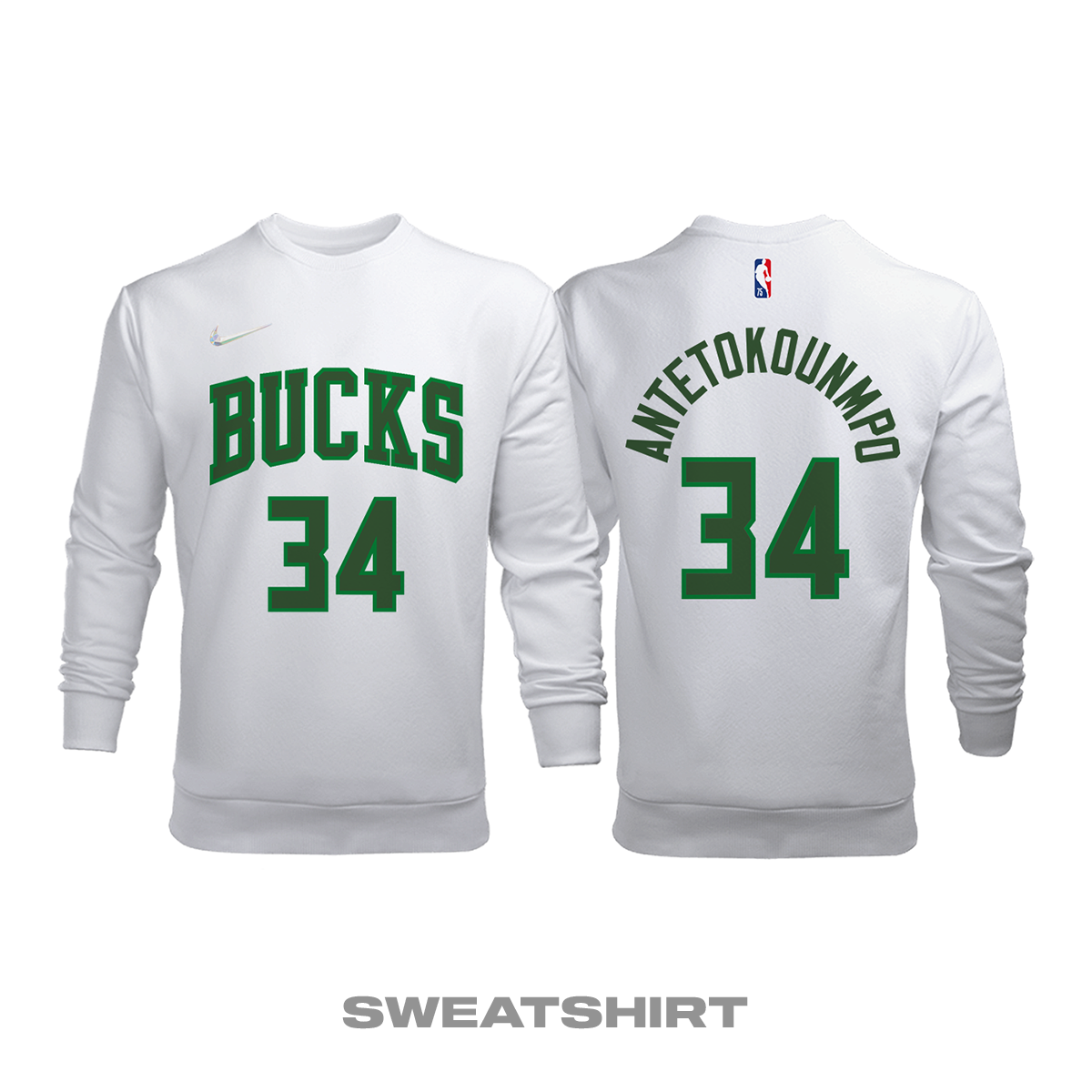 Milwaukee Bucks: City Edition 2K22 Sweatshirt