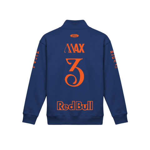 Red Bull Racing: #DutchGP Livery - Navy Edition 2K27 Fermuarlı Ceket
