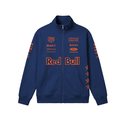 Red Bull Racing: #DutchGP Livery - Navy Edition 2K27 Fermuarlı Ceket