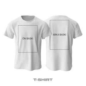 Kişisel Baskı - Beyaz Tişört