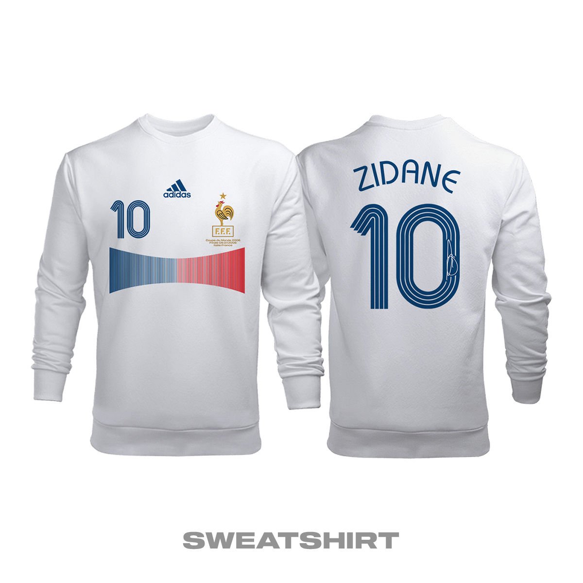 France: 2006 World Cup Final Sweatshirt