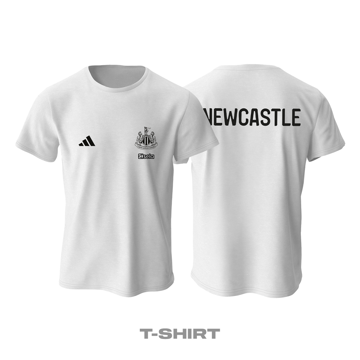 Newcastle: Club Culture Series - White Edition Tişört
