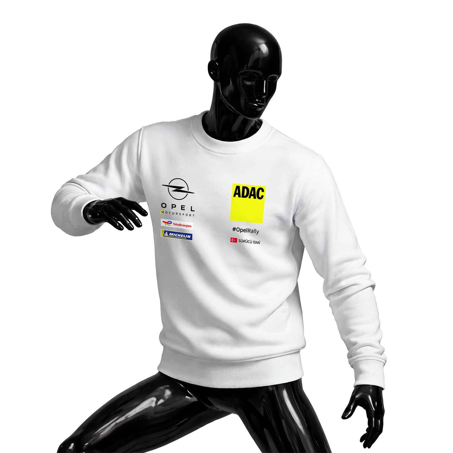 Opel Motorsport: White Edition #OpelRally 2026 Sweatshirt