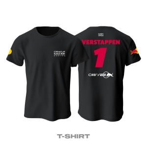 Red Bull Racing: RB20 Crew - Black Edition Tişört