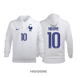 Fransa: Away Edition 2019/2020 Kapüşonlu Hoodie 2XL