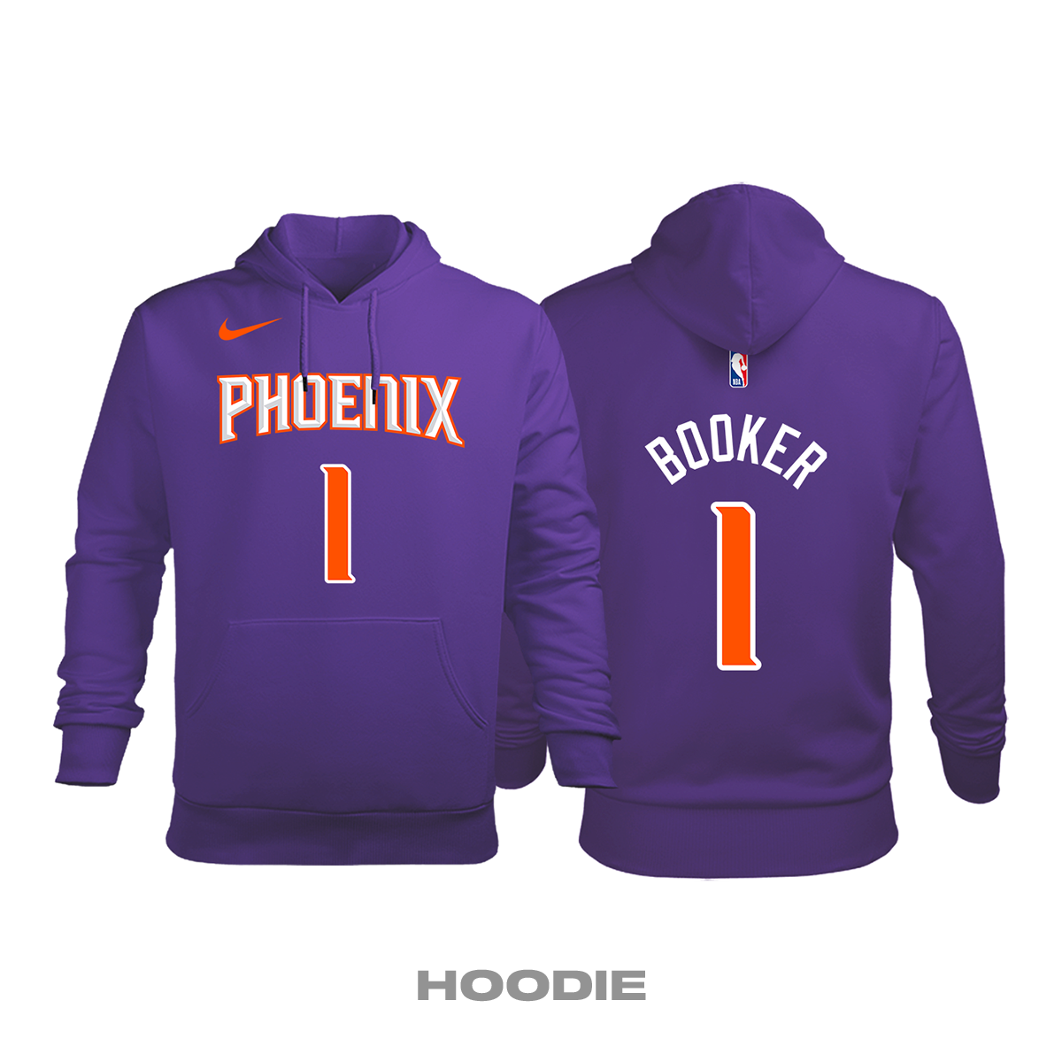Phoenix Suns: Icon Edition 2017/2018 Kapüşonlu Hoodie 2XL