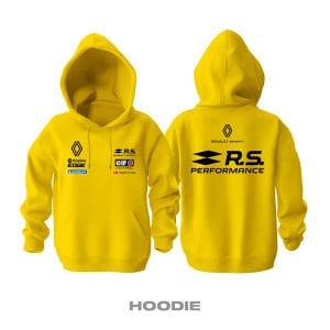Renault: RS Sport - Yellow Edition Kapüşonlu Hoodie