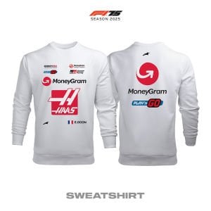 Haas F1 Team: VF-25 White Edition 2025 Sweatshirt