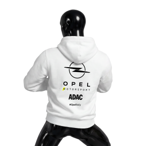 Opel Motorsport: White Edition #OpelRally 2026 Kapüşonlu Hoodie