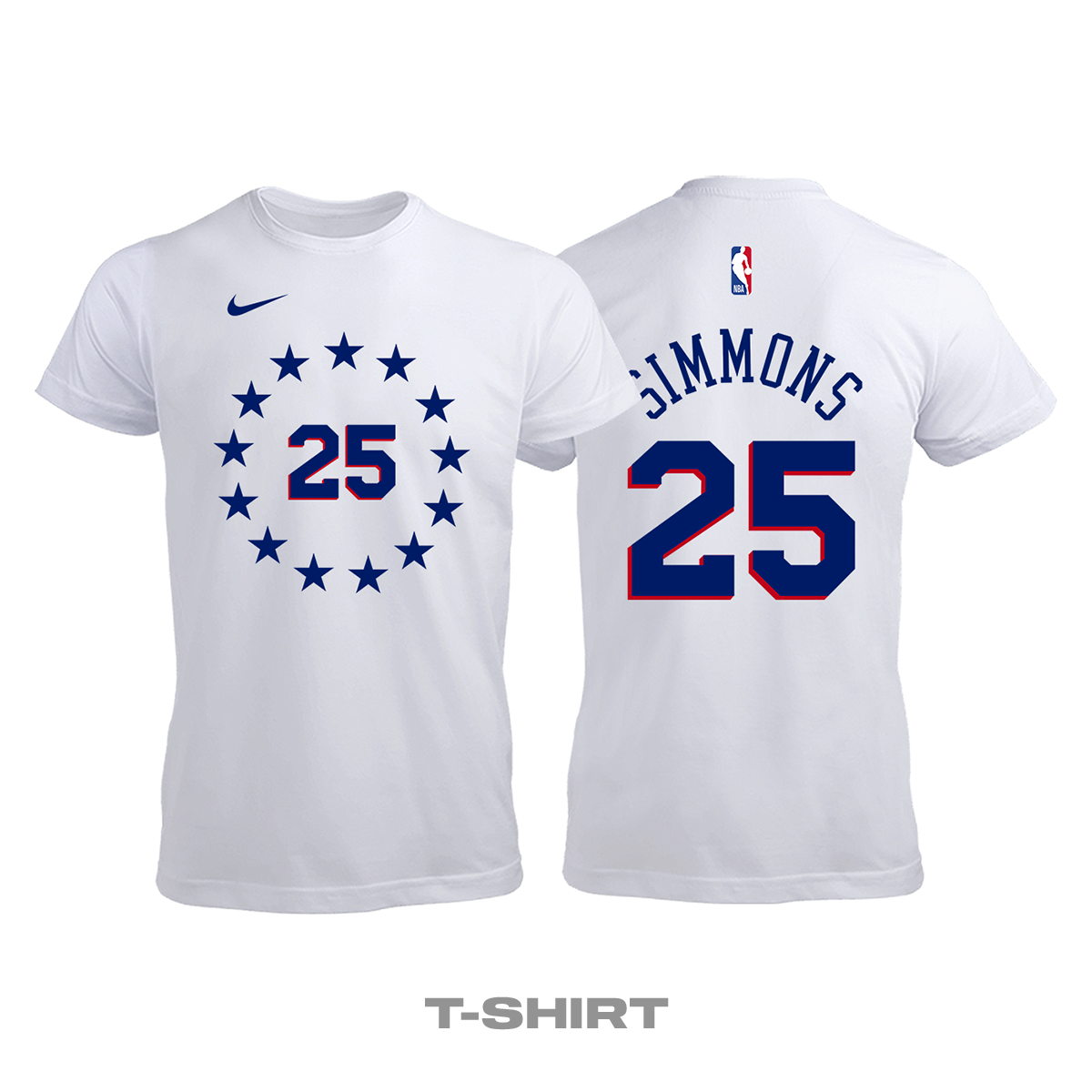 Philadelphia 76ers: City Edition 2018/2019 Tişört 4XL