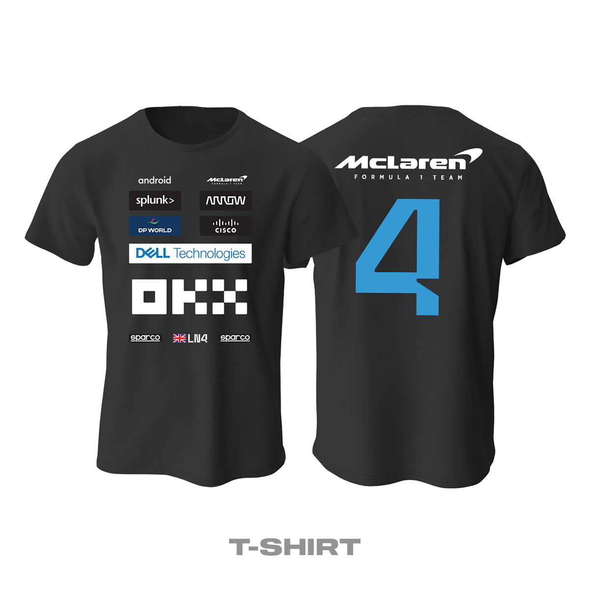 McLaren F1 Team: Black Edition 2023 Tişört