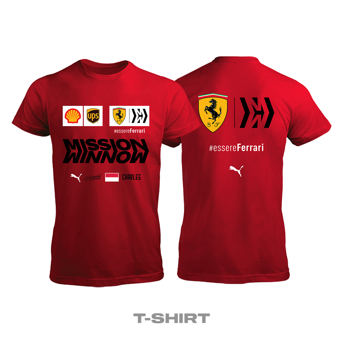 Scuderia Ferrari: Red Edition 2021 Tişört M