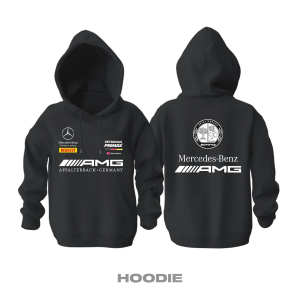 Mercedes-Benz: AMG Black Edition 2023 Kapüşonlu Hoodie