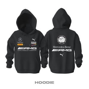 Mercedes-Benz: AMG Black Edition 2023 Kapüşonlu Hoodie