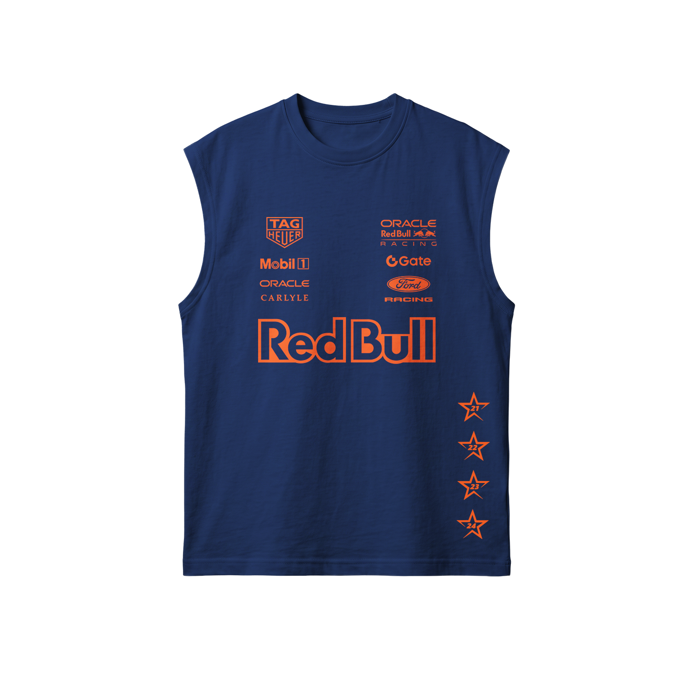 Red Bull Racing: #DutchGP Livery - Navy Edition 2K27 Kesik Kol Tişört