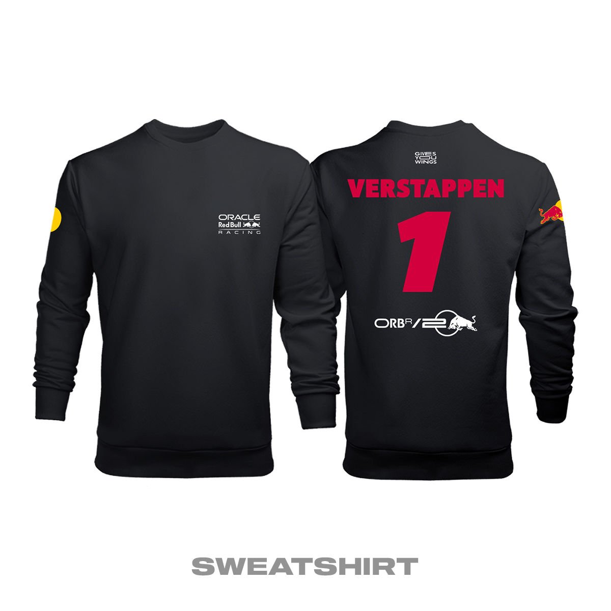 Red Bull Racing: RB20 Crew - Black Edition Sweatshirt