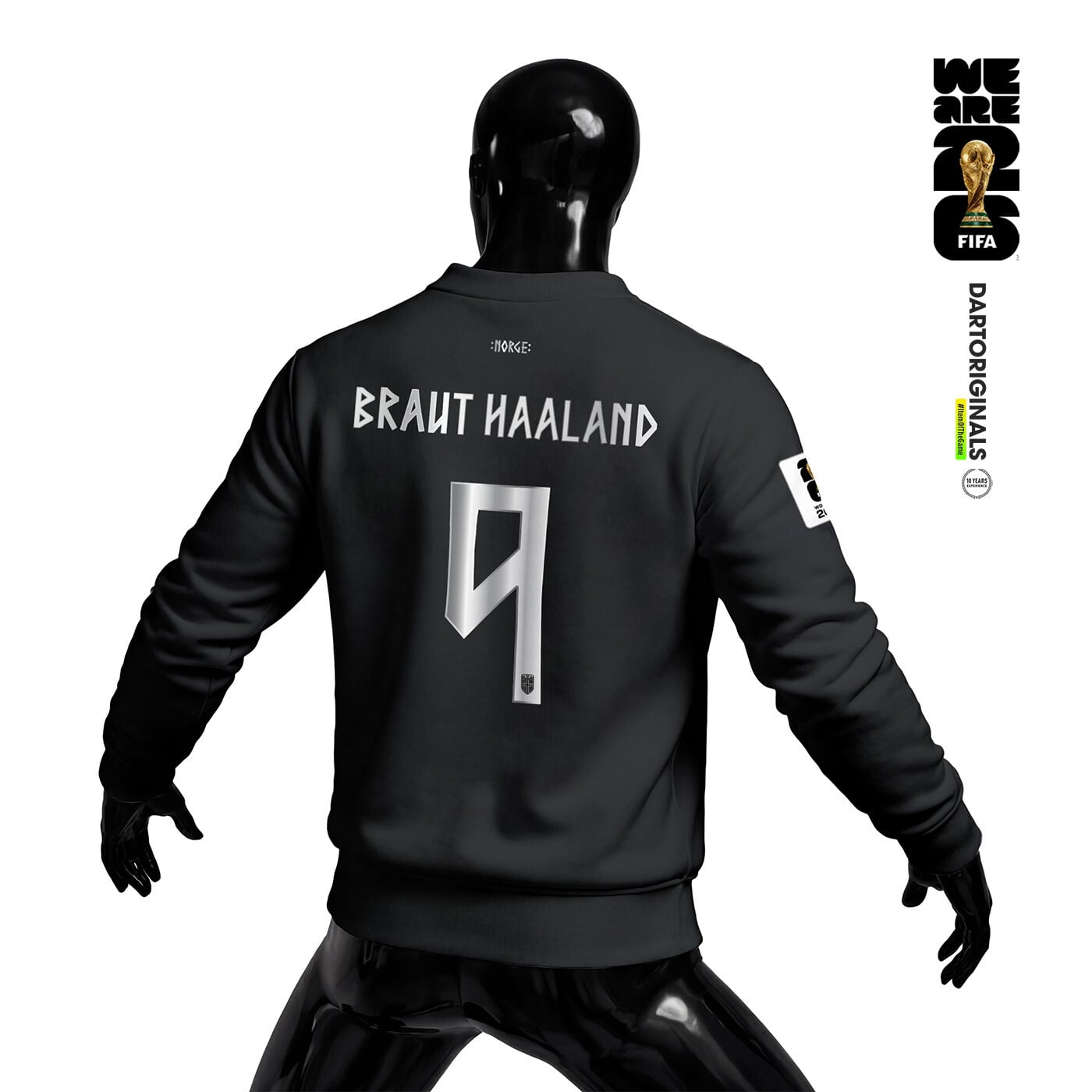 Norway: Black Edition - FIFA World Cup™ 2026 Sweatshirt