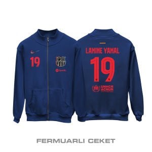 Barcelona: Alternate 2024/2025 Fermuarlı Ceket