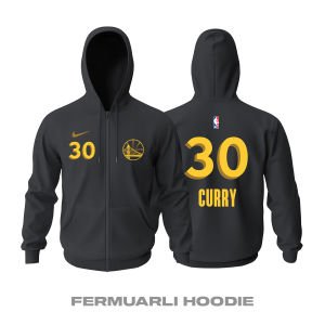 Golden State Warriors: City Edition 2023/2024 Fermuarlı Hoodie