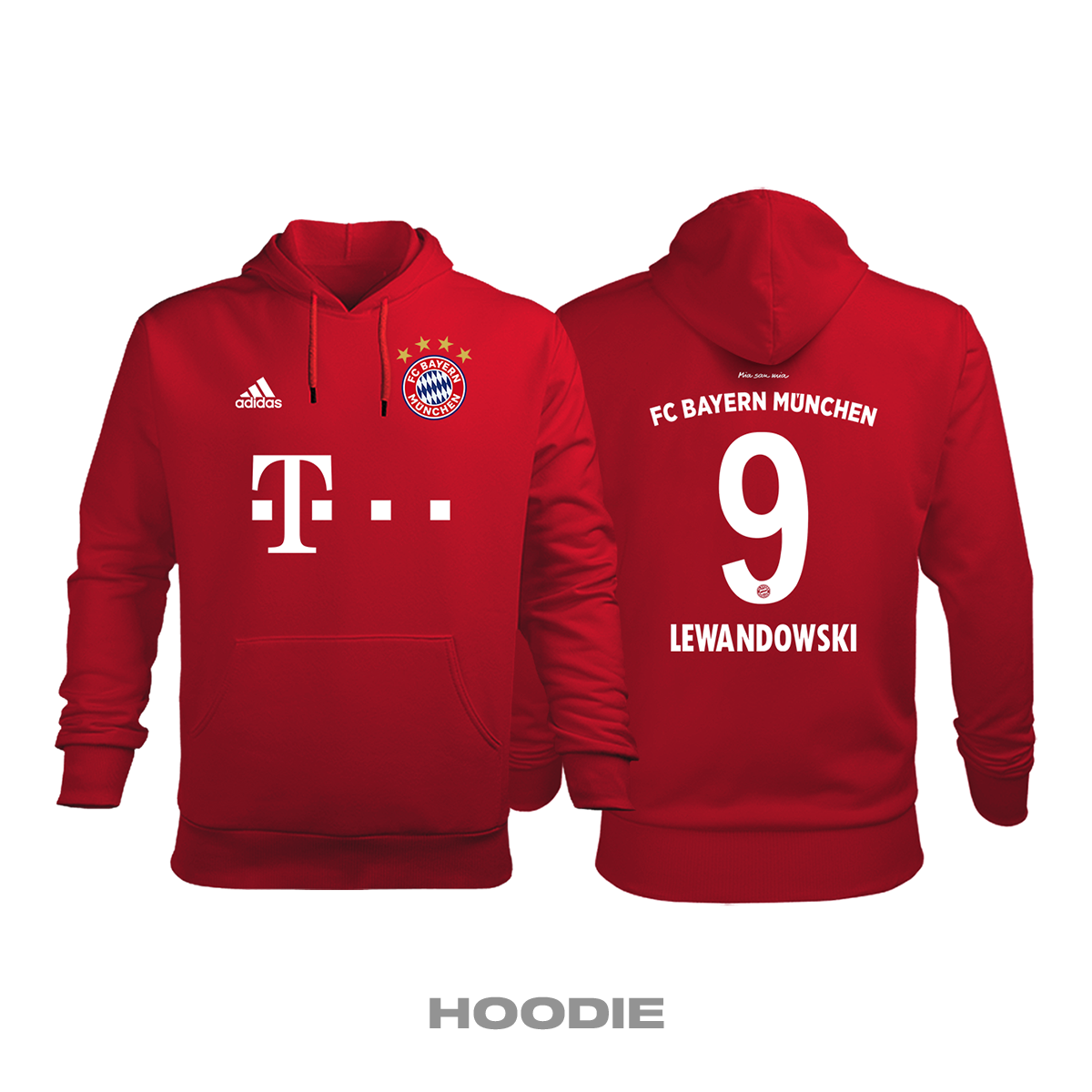 Bayern Münih: Home Edition 2020/2021 Kapüşonlu Hoodie 3XL