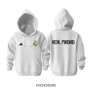 Real Madrid: Club Culture Series - White Edition Kapüşonlu Hoodie