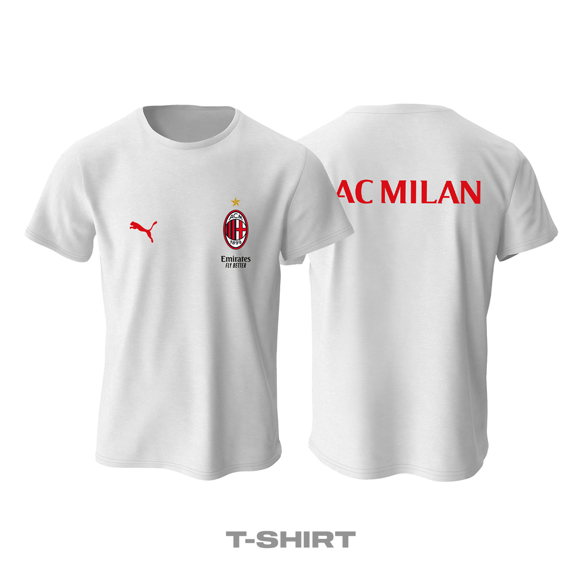 AC Milan: Club Culture Series - White Edition Tişört
